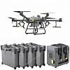 Комплект квадрокоптер DJI Agras T30 + 4 АКБ + ЗУ